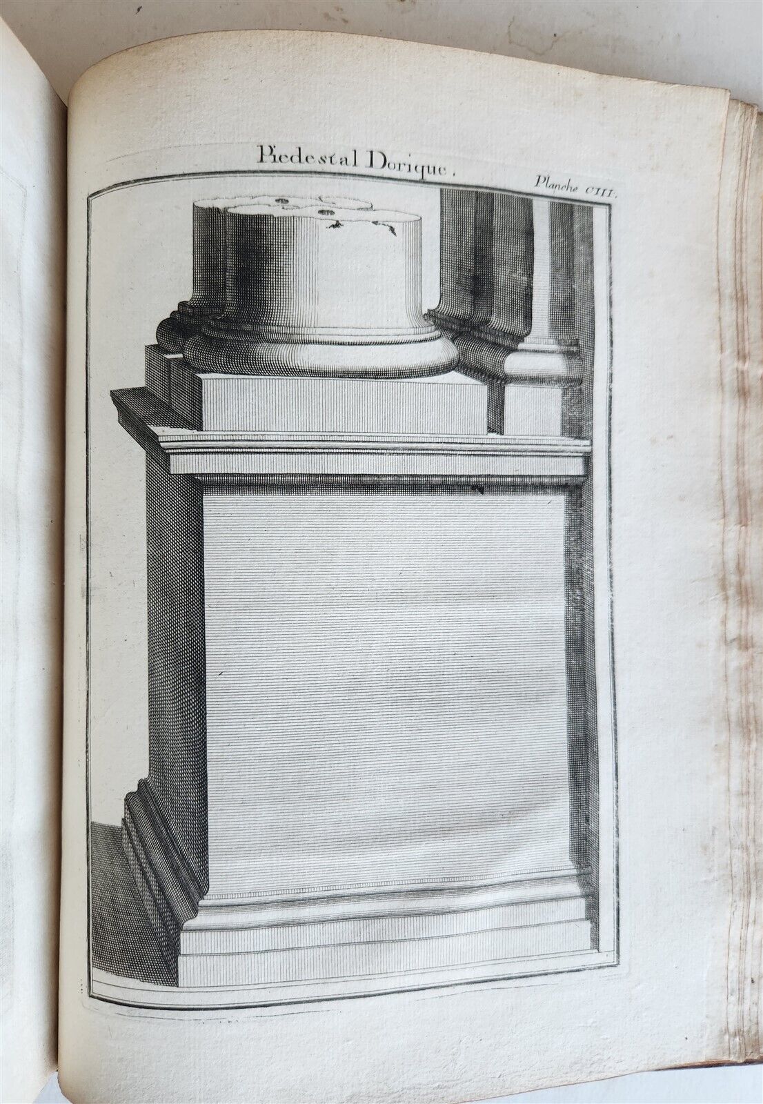 1750 TREATISE on PERPECTIVE for USE of ARTISTS antique ILLUSTRATED w/ 110 PLATES