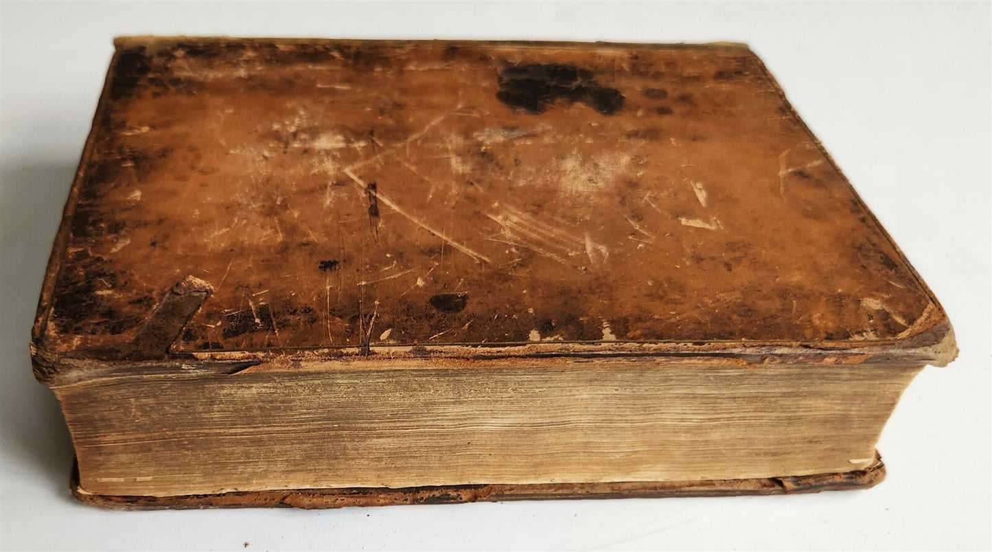 1649 BIBLE in ENGLISH OLD & NEW TESTAMENT antique London Company of Stationers