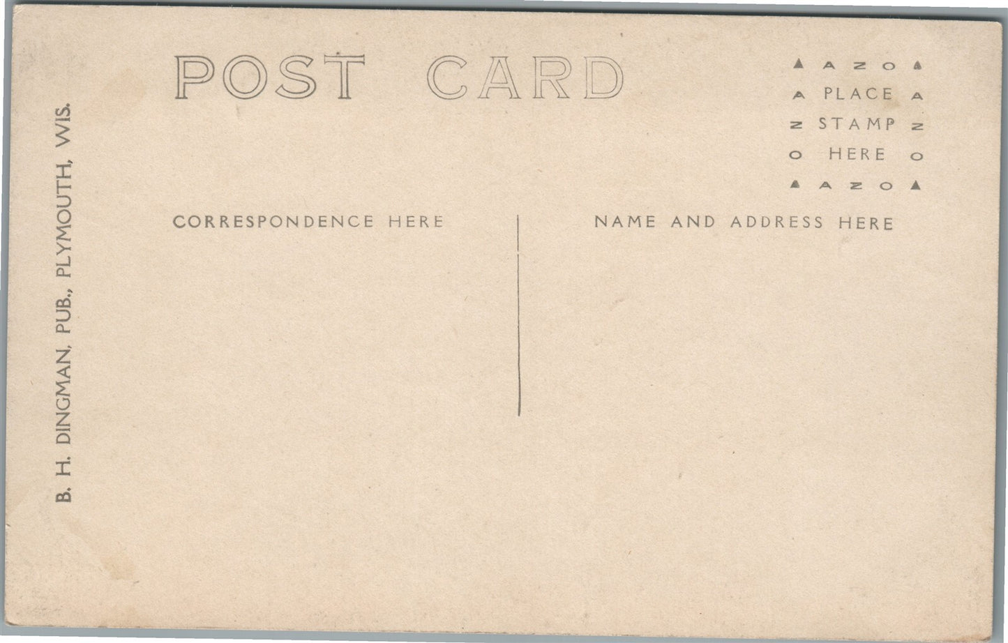 GREEN LAKE WI LONE TREE POINT ANTIQUE REAL PHOTO POSTCARD RPPC