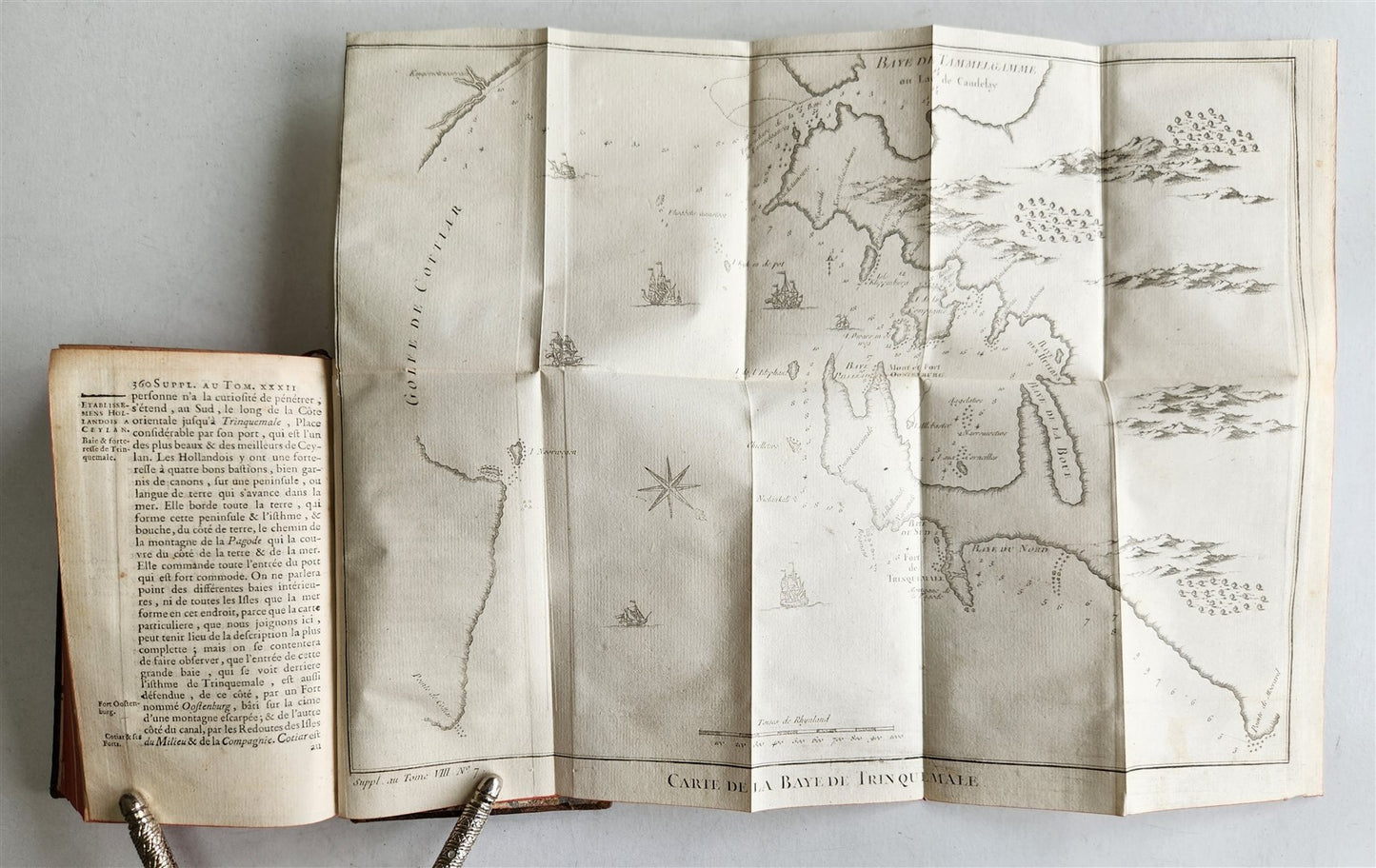 1766 HISTOIRE des VOYAGES VOL. 65 antique illustrated TRAVELS to INDONESIA