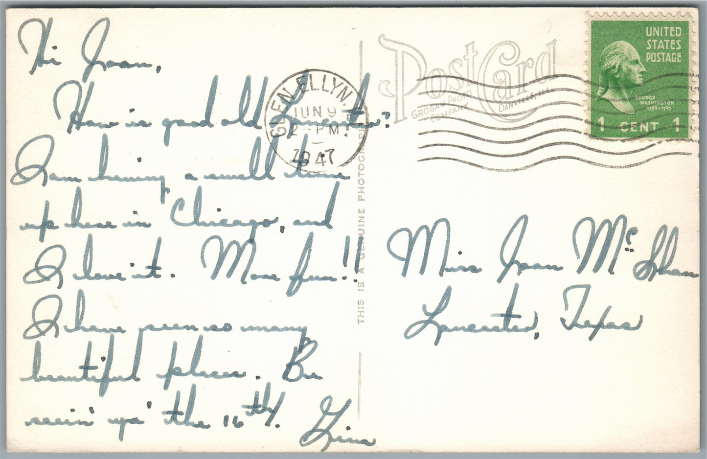 CHICAGO IL KEMPER INSURANCE BUILDING VINTAGE REAL PHOTO POSTCARD RPPC