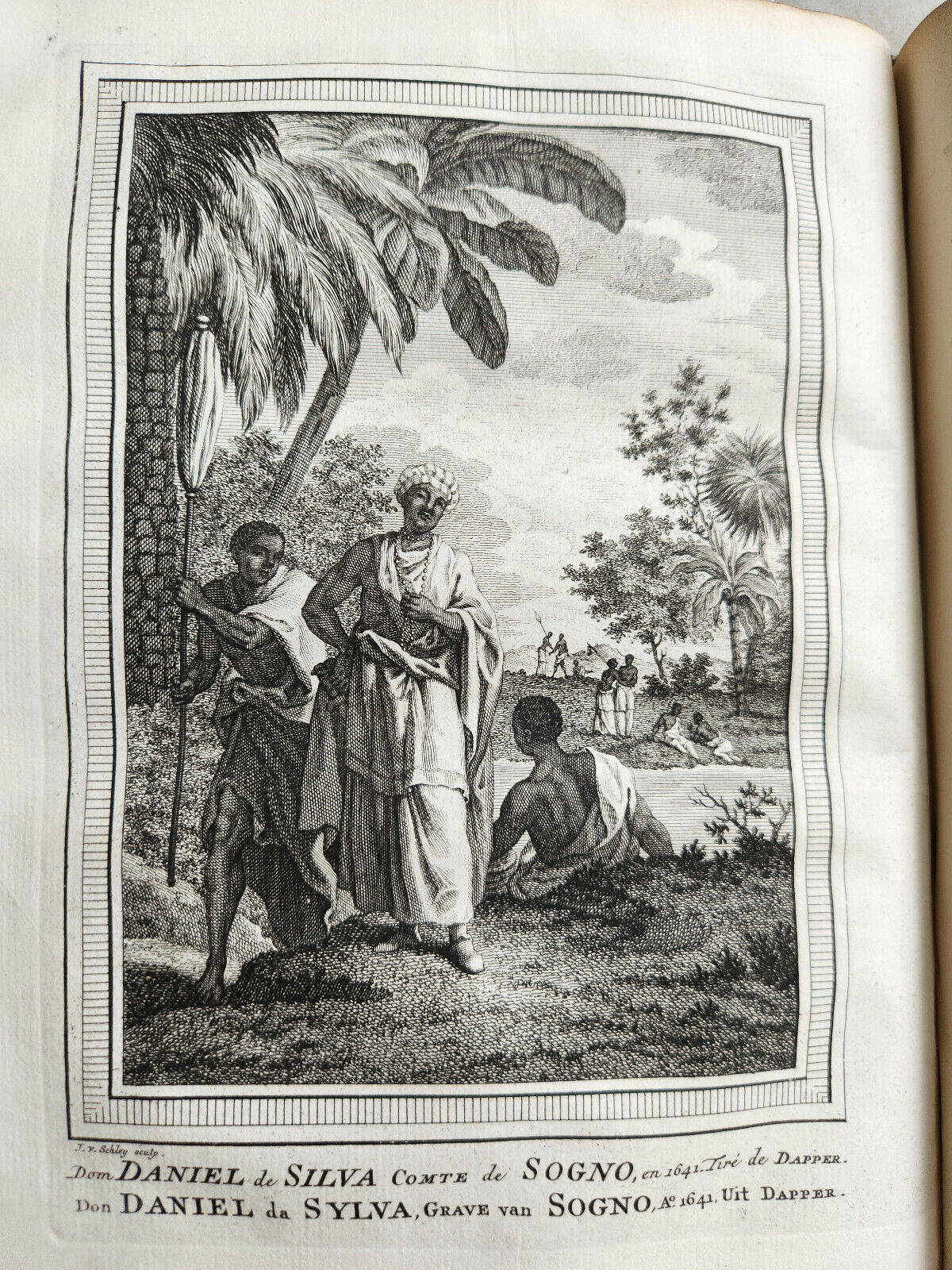 1748 TRAVELS TO AFRICA antique Histoire generale des voyages ILLUSTRATED Vol. 6