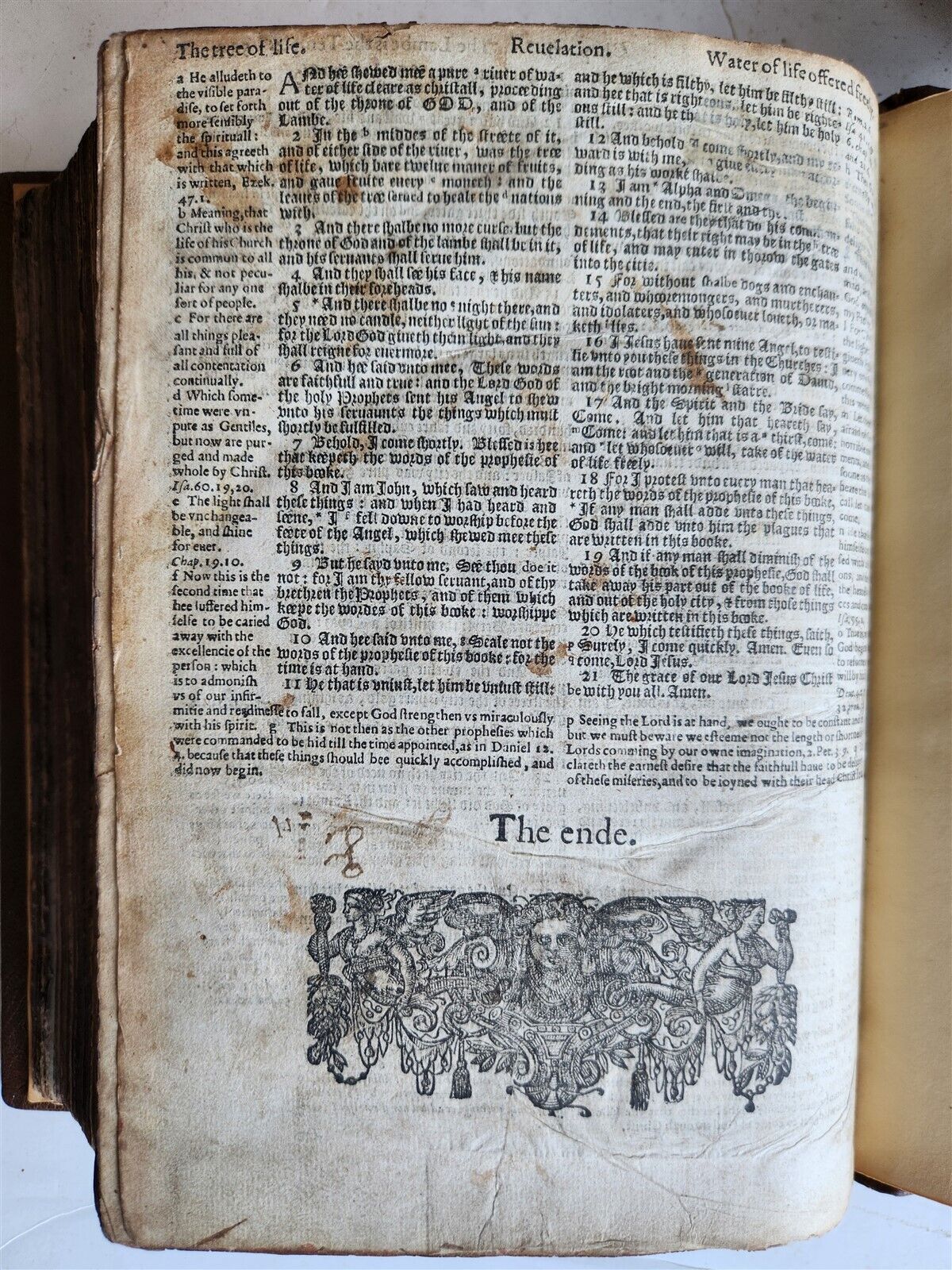 1608 BIBLE in ENGLISH antique Old & New Testament printed by ROBERT BARKER