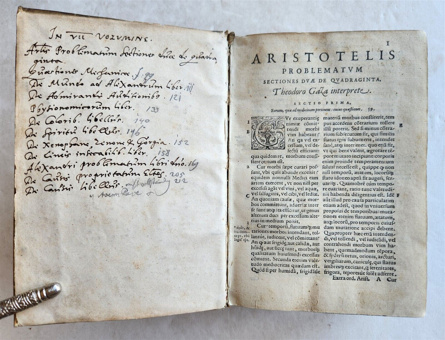 1574 antique ILLUSTRATED ARISTOTLE METAPHYSICORUM COMMENTARY by IBN RUSHD VELLUM