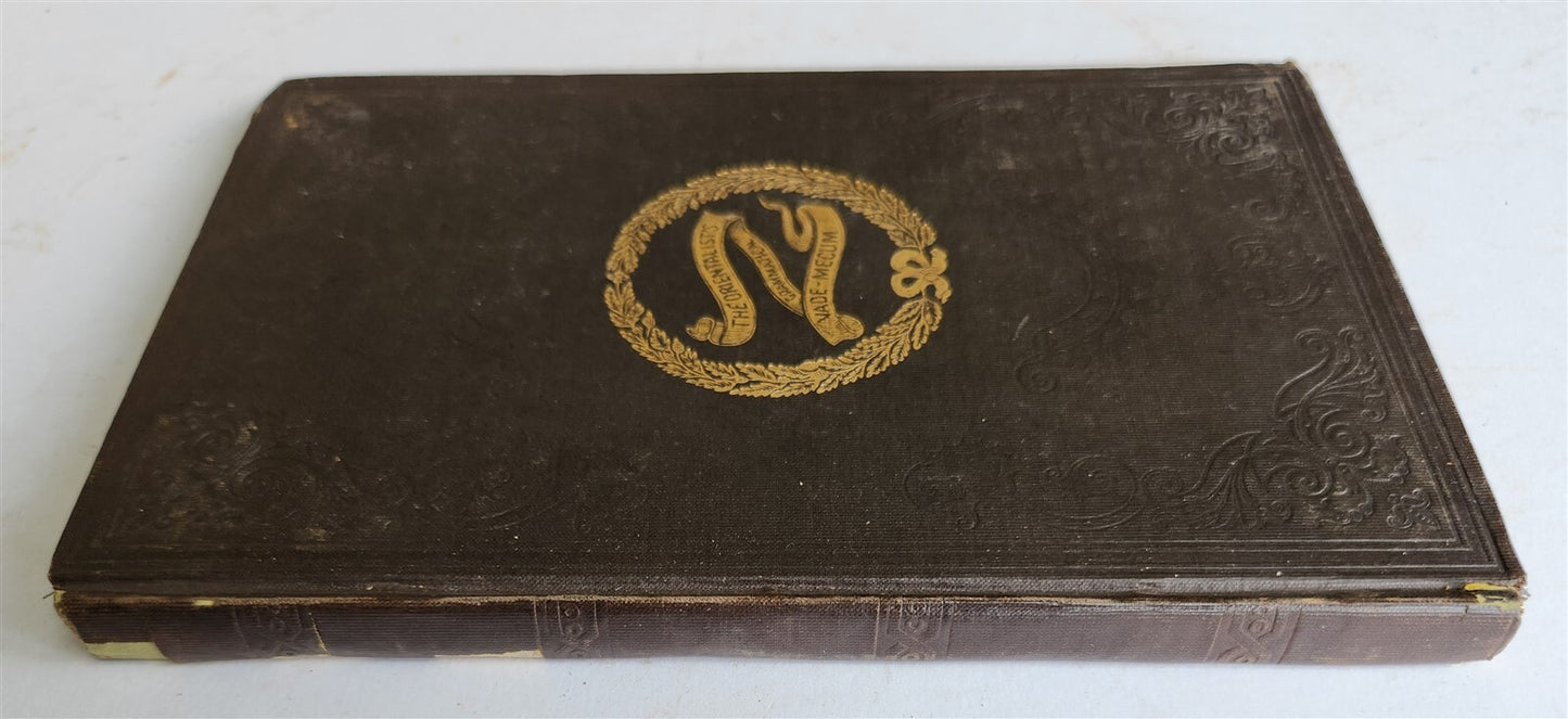 1853 ORIENTALIST'S GRAMMATICAL VADE-MECUM antique INDIAN & PERSIAN LANGUAGES