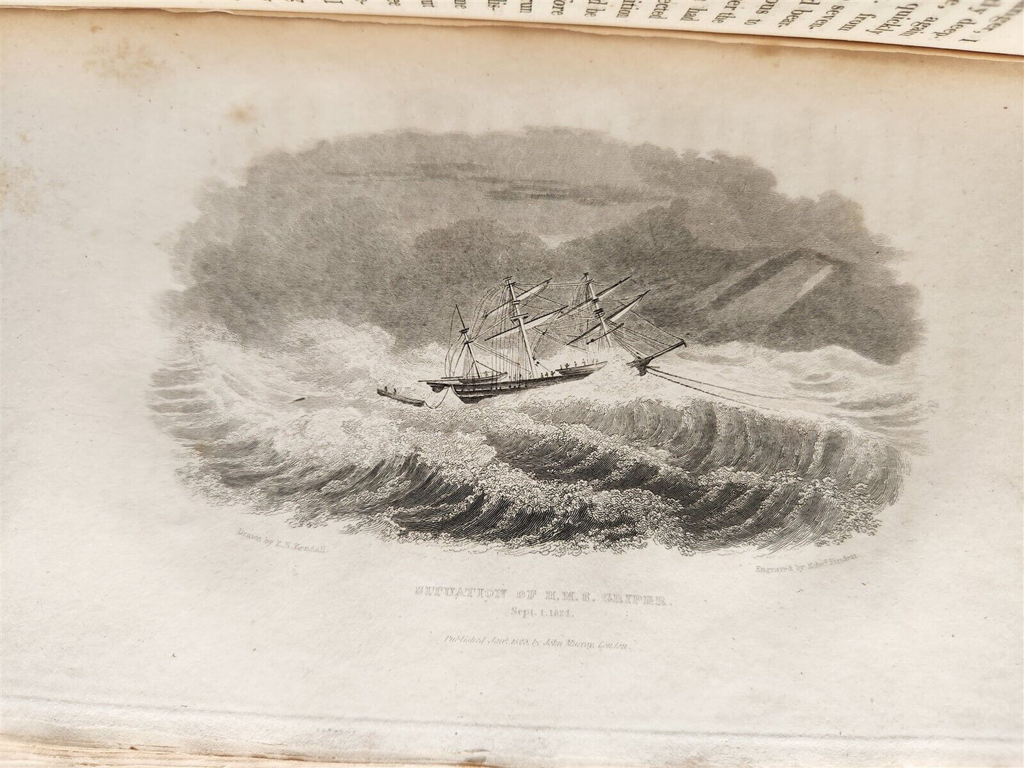 1825 TRAVELS antique NARRATIVE OF AN UNSUCCESSFUL ATTEMPT TO REACH REPULSE BAY