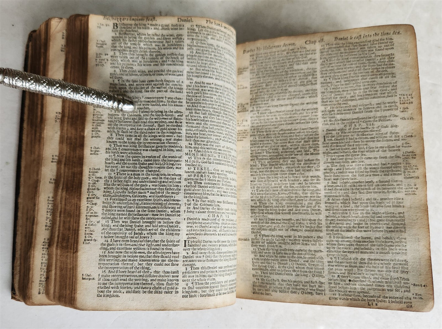 1660 BIBLE in ENGLISH OLD & NEW TESTAMENT by Henry Hills & John Field antique