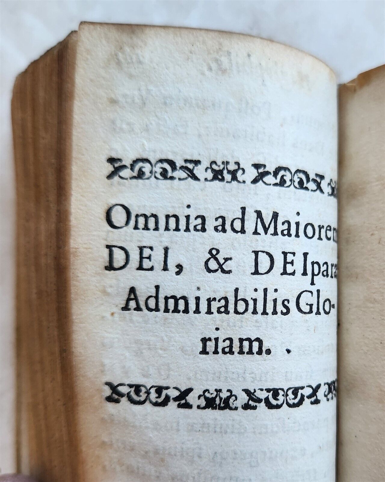 1646 SANCTAE INTENTIONES HAGIOPHILAE TRIBUS antique FABULOUS VELLUM BINDING