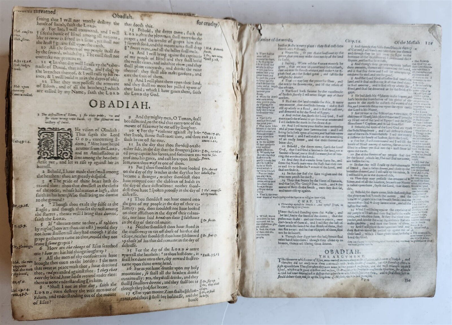 1629 BIBLE in ENGLISH antique ILLUSTRATED Old & New Testament