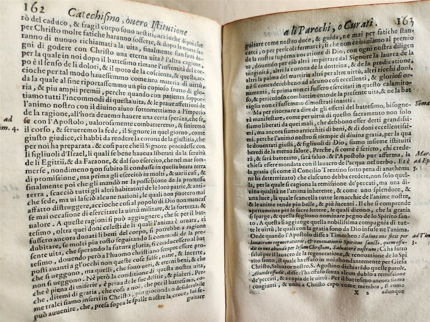 1567 ALDINE PRESS CATECHISMO by Felice FIGLIUCCI antique 16th CENTURY