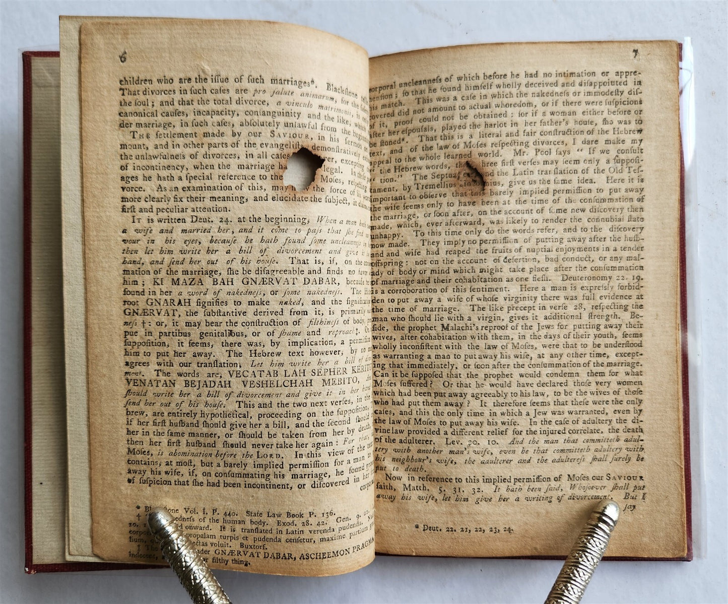 1788 APPEAL TO THE PUBLIC w/RESPECT to UNLAWFULNESS of DIVOCES Americana ANTIQUE