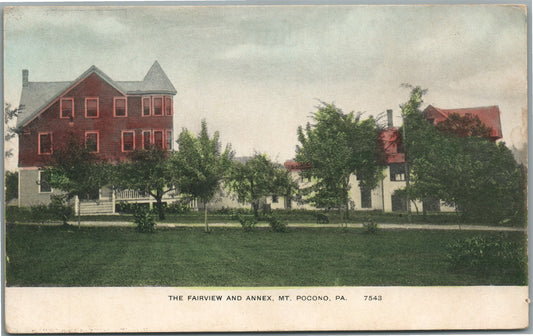 POCONO PA FAIRVIEW ANTIQUE POSTCARD