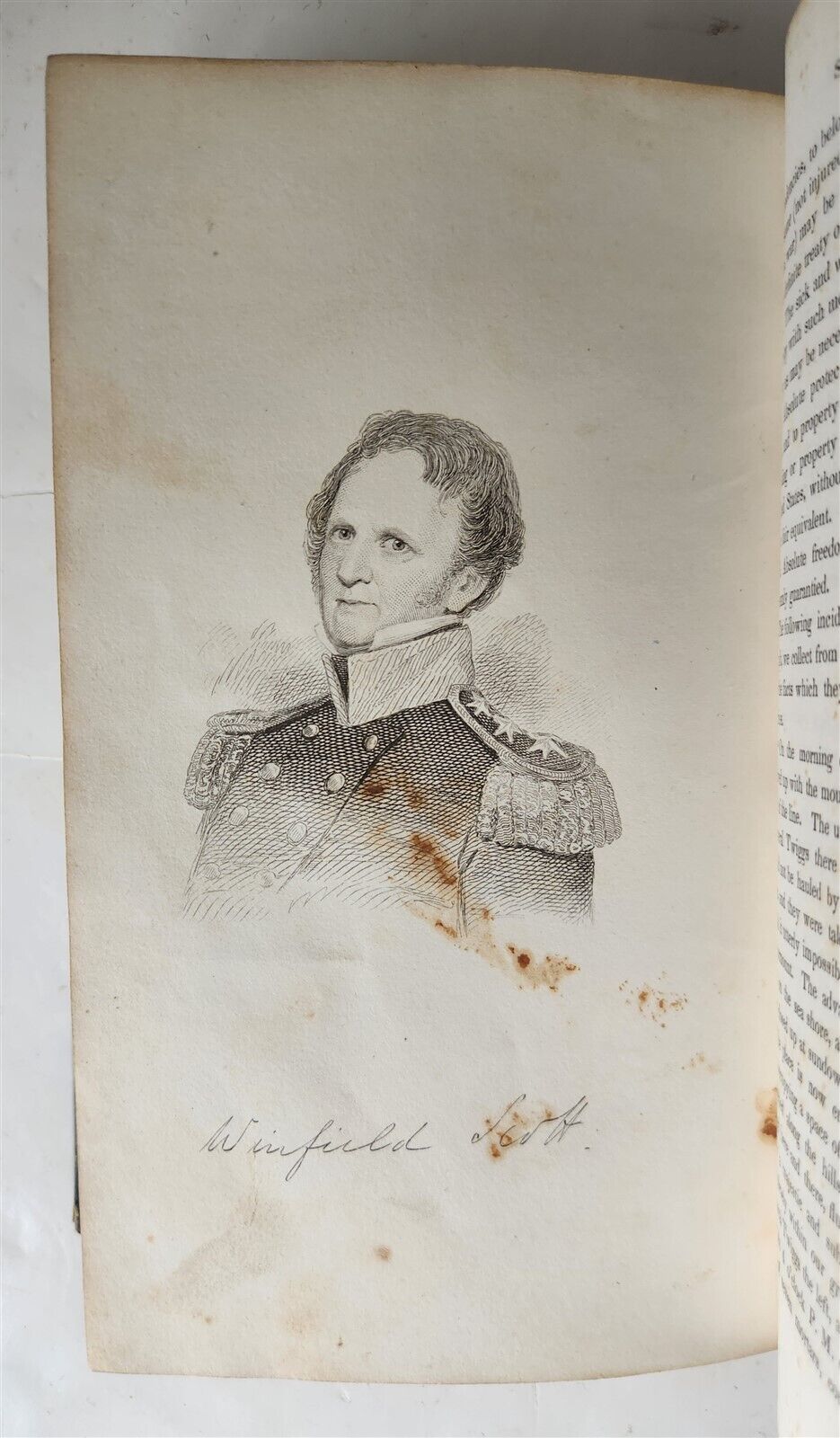 1847 LIFE of MAJOR GENERAL ZACHARY TAYLOR by JOHN FROST antique AMERICANA