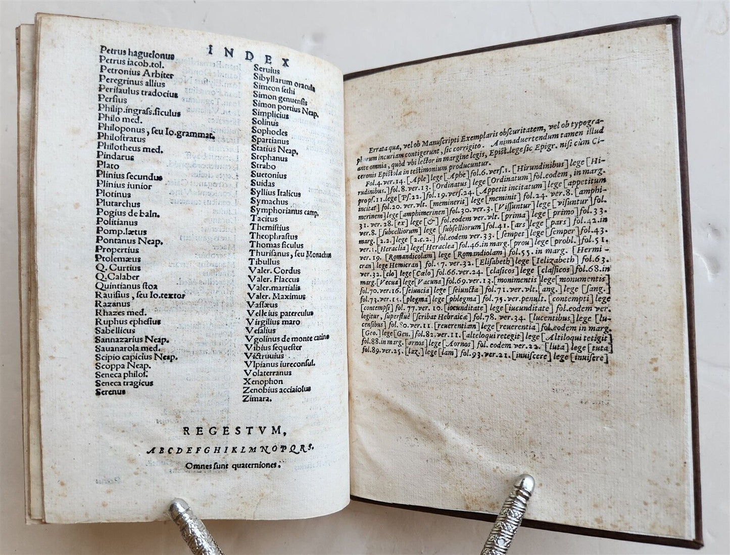 1566 Baths & other wonders of Puteoli by Lombardi antique