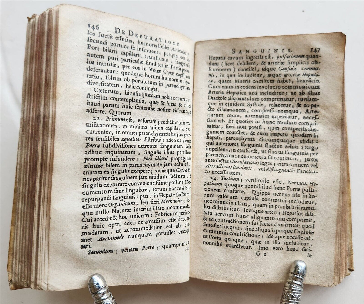 1681 Exercitationes de Oeconomica Animali antique VELLUM BINDING