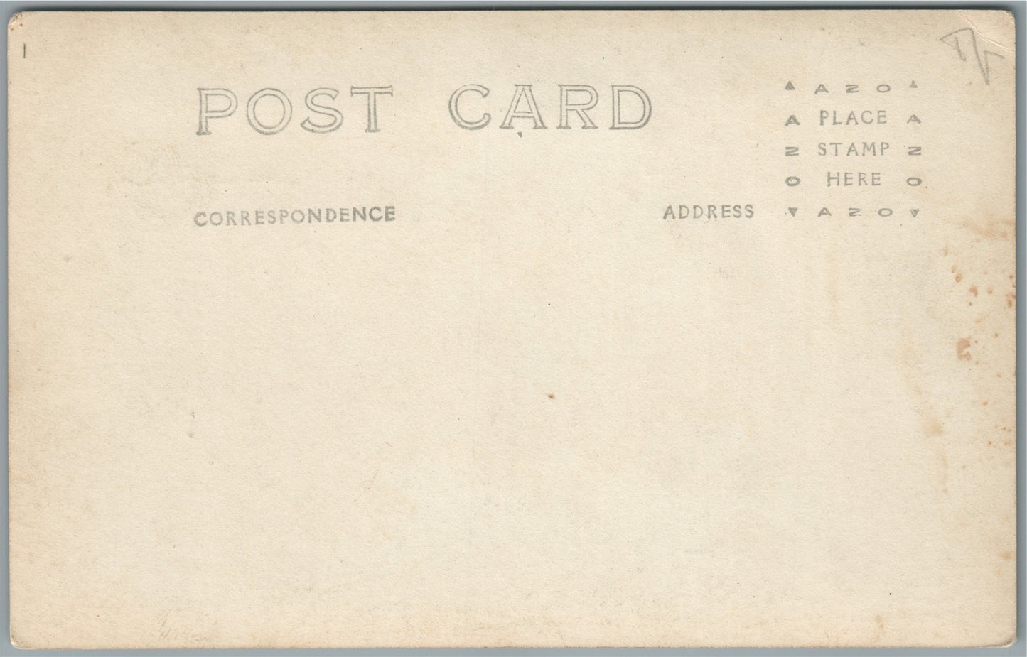 VANCOUVER WA HIGH SCHOOL VINTAGE REAL PHOTO POSTCARD RPPC