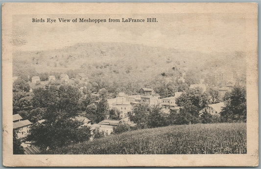 MESHOPPEN PA FROM LaFRANCE HILL ANTIQUE POSTCARD