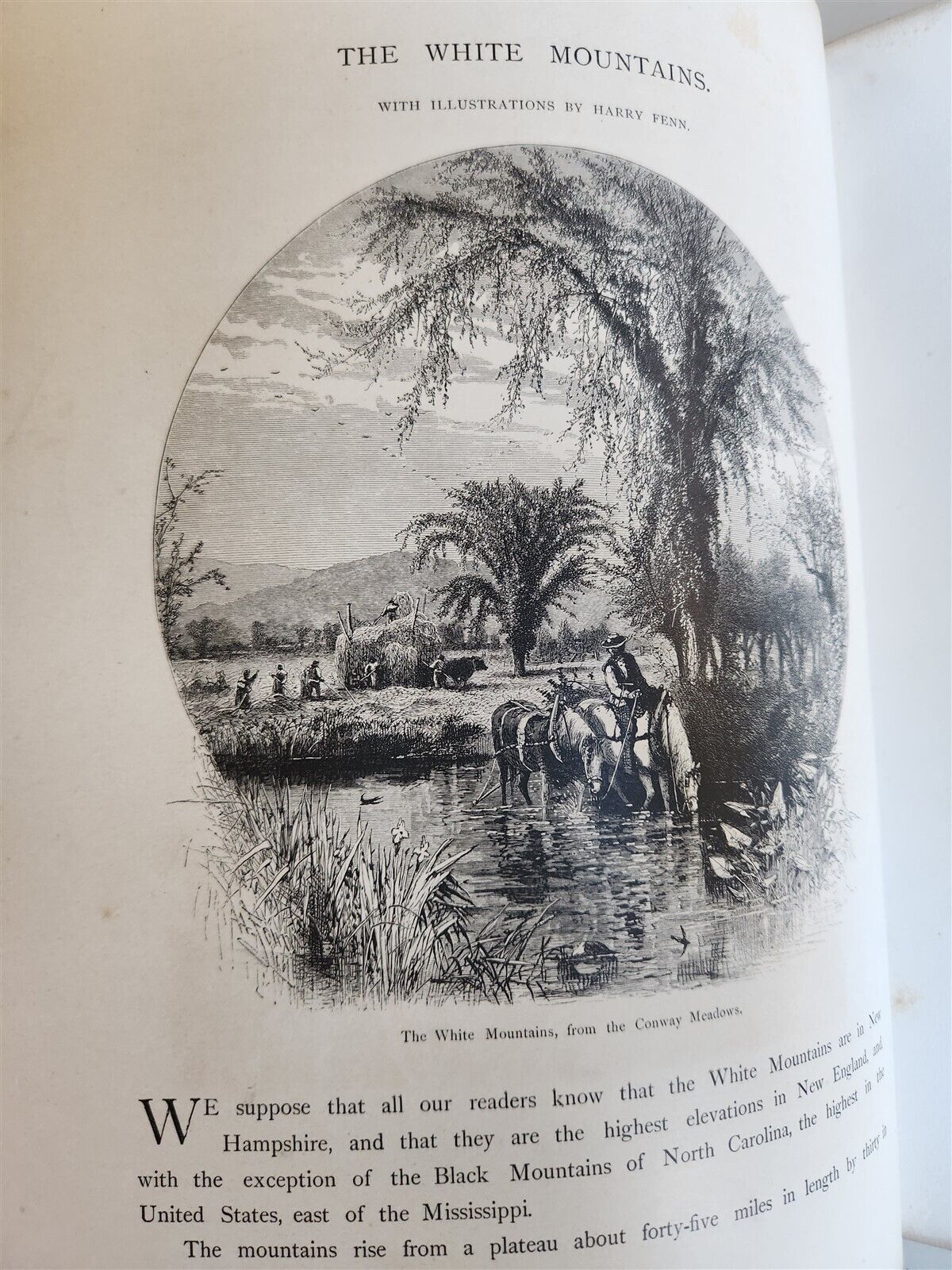 1874 PICTURESQUE AMERICA by WILLIAM BRYANT 2 FOLIO VOLUMES ILLUSTRATED antique