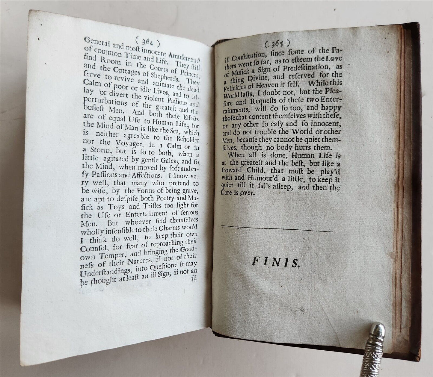 1705 WILLIAM TEMPLE MISCELLANEA antique in ENGLISH