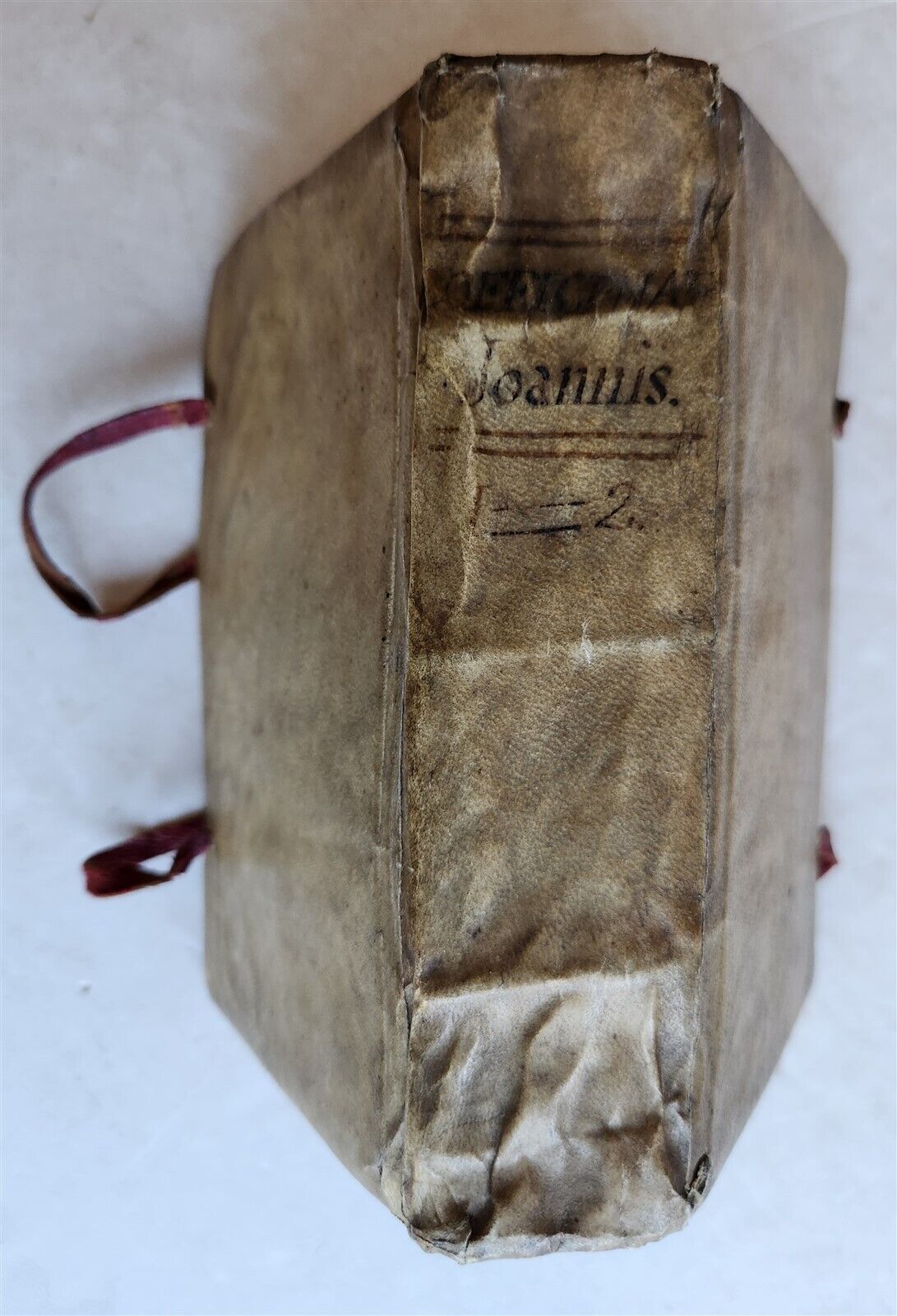 1559 OFFICINA by RAVISIUS TEXTOR antique vellum bound 16th CENTURY dictionary