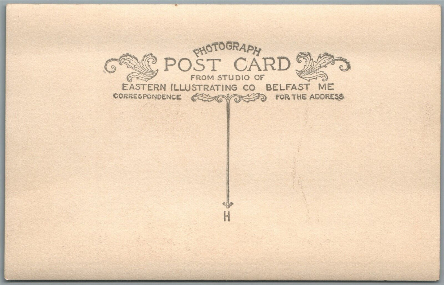 NORTH LOVELL ME MOUNTAINS FROM POVERTY HILL ANTIQUE REAL PHOTO POSTCARD RPPC