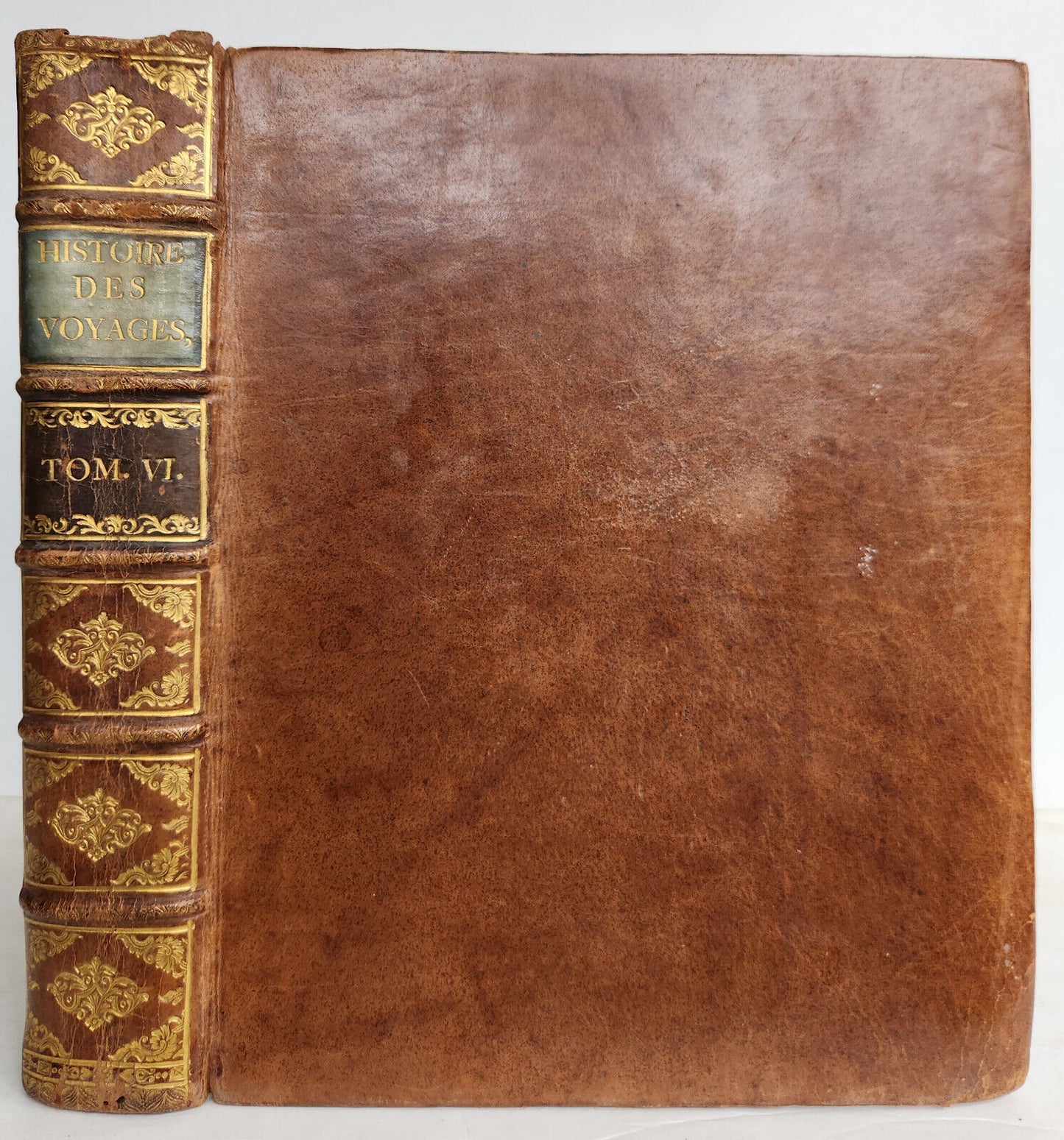 1748 TRAVELS TO AFRICA antique Histoire generale des voyages ILLUSTRATED Vol. 6