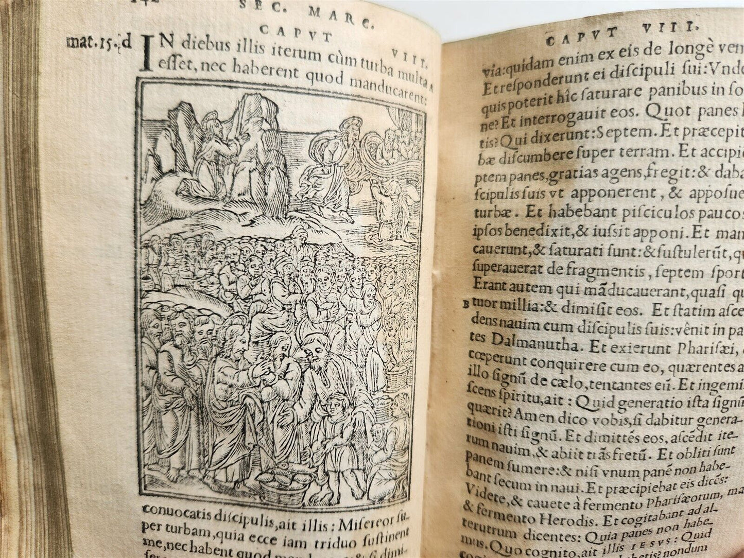 1548 BIBLE IN LATIN ILLUSTRATED antique 16th CENTURY NEW TESTAMENT rare