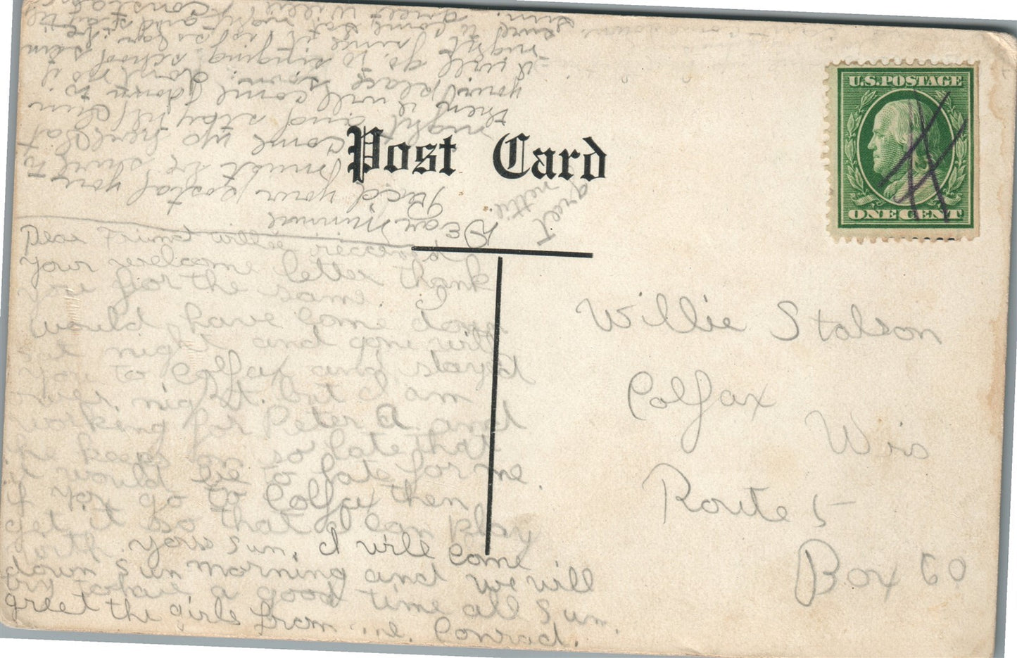 EAU CLAIRE WI RAILROAD STATION RAILWAY TRAIN DEPOT ANTIQUE POSTCARD