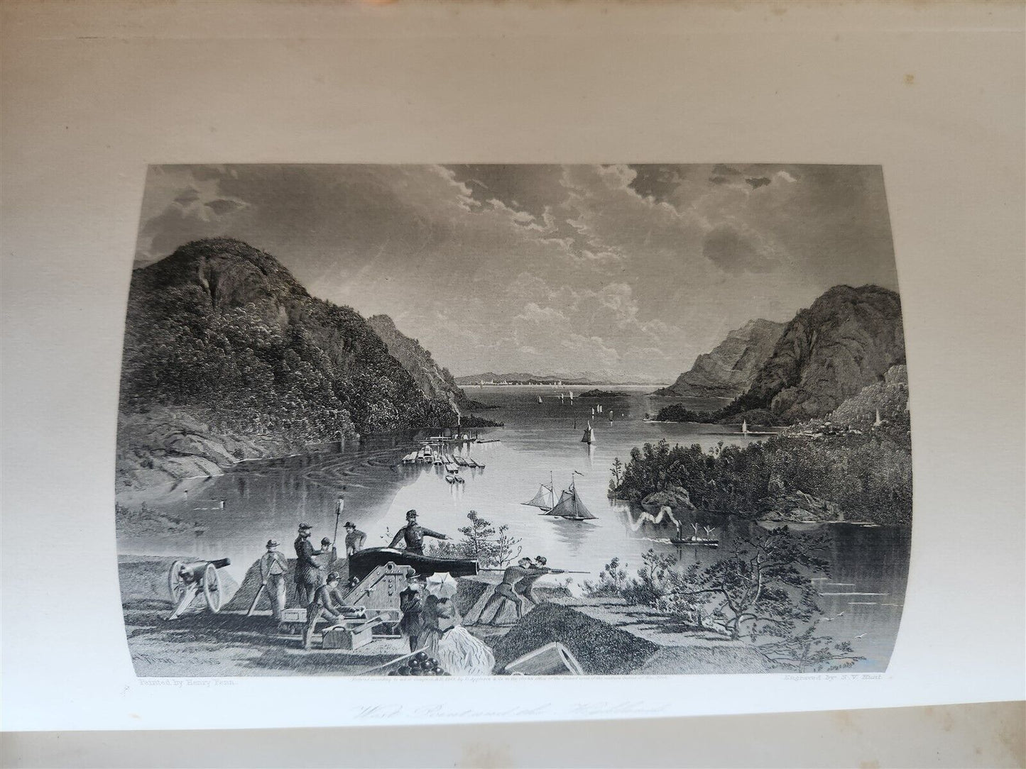 1874 PICTURESQUE AMERICA by WILLIAM BRYANT 2 FOLIO VOLUMES ILLUSTRATED antique