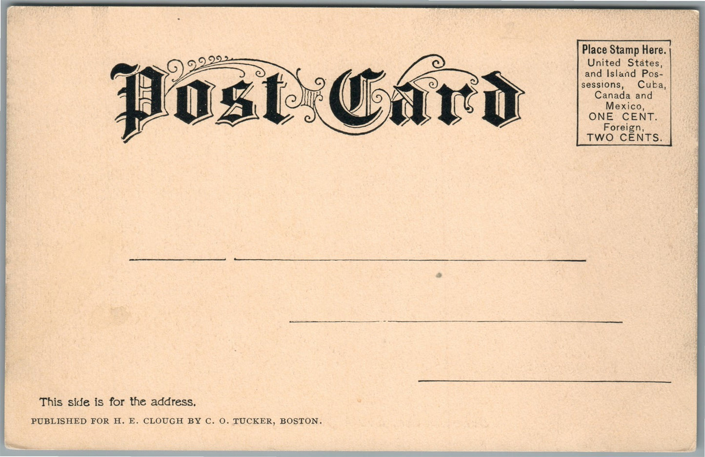 SOUTH ACTON MA SCHOOLHOUSE ANTIQUE POSTCARD