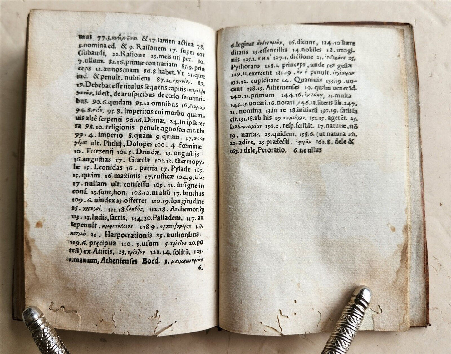 1551 ATHENIAN MAGISTRATES GREEK & ROMAN HISTORY by Guillaume POSTEL antique
