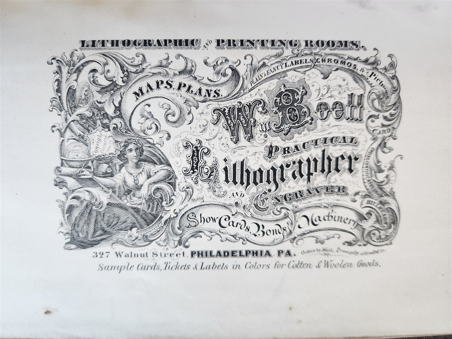 1890s ILLUSTRATED CATALOGUE of JAMES SMITH & CO. antique MACHINERY Philadelphia