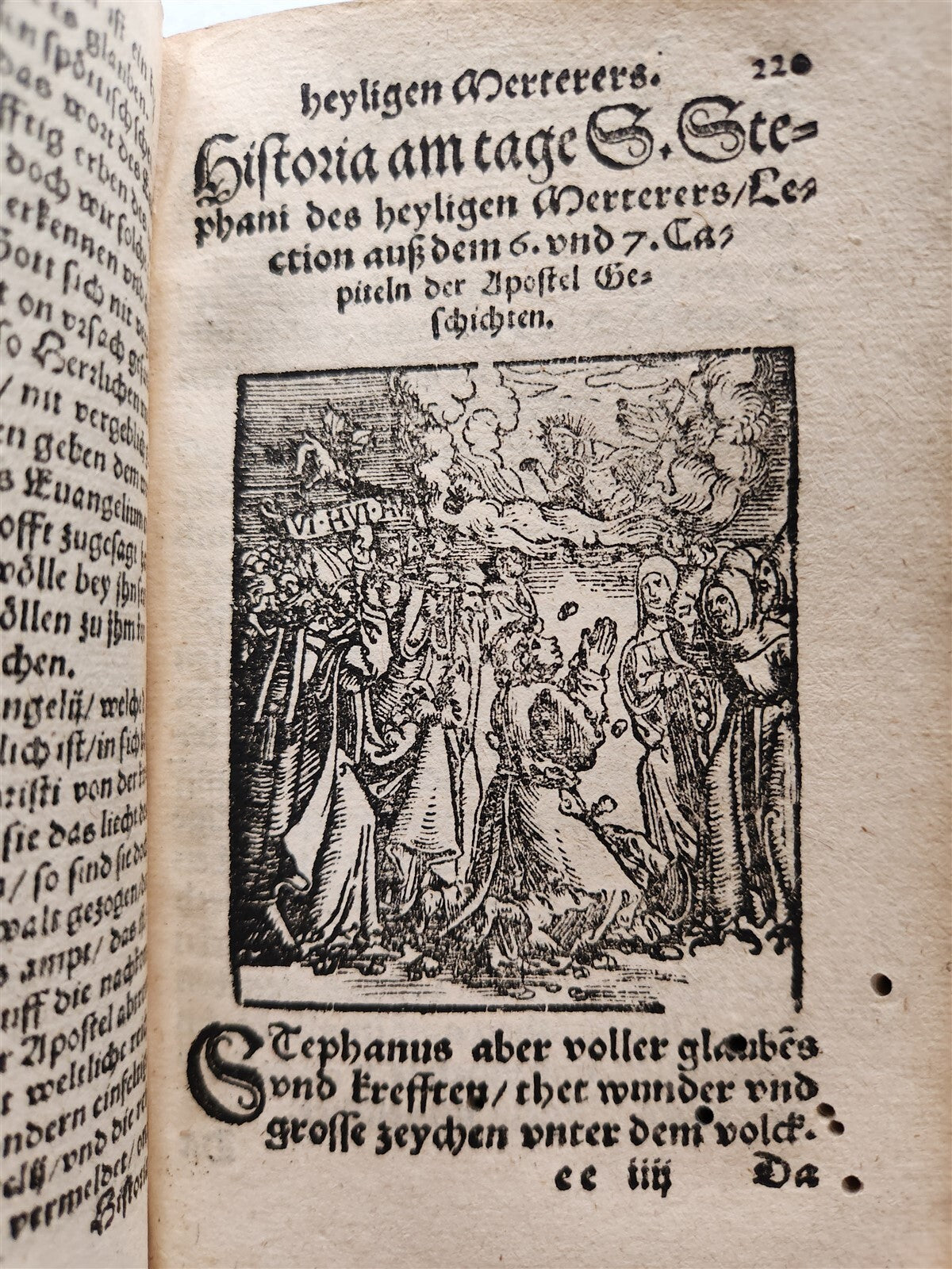 1566 MELANCHTHON Philippe Postill uber die Evangelia ANTIQUE pigskin ILLUSTRATED