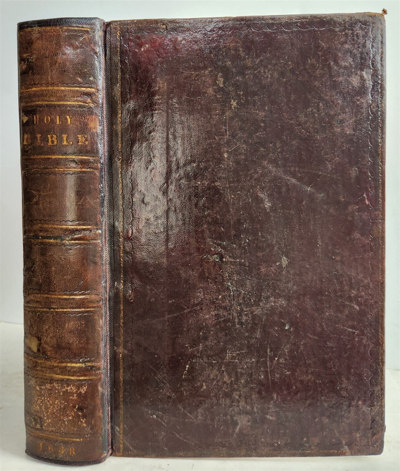 1688 BIBLE in ENGLISH KING JAMES FOLIO antique OLD & NEW TESTAMENT