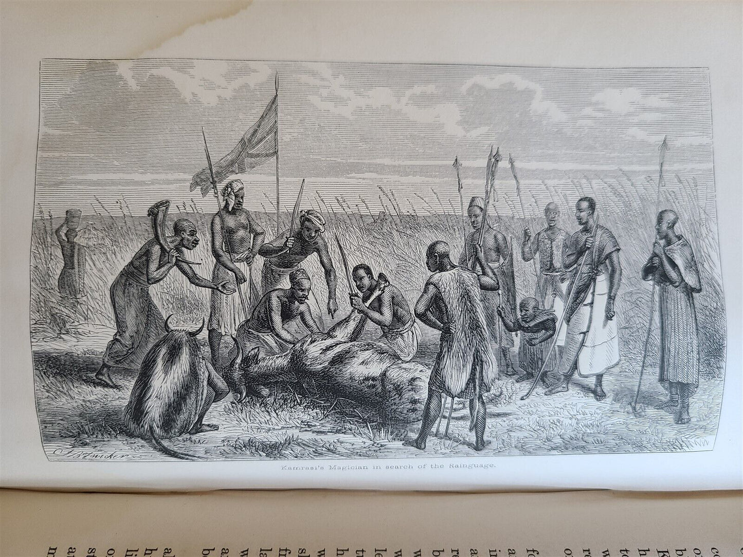 1863 JOURNAL of DISCOVERY of SOURCE of NILE antique ILLUSTRATED in ENGLISH