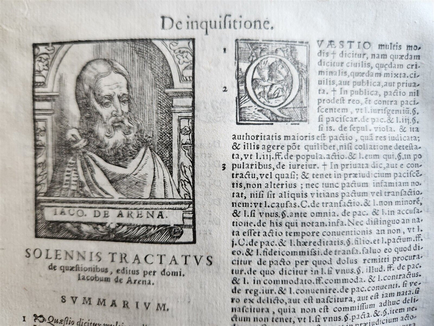1563 ILLUSTRATED LAW BOOK by Giovanni Ziletti antique Vellum binding 16th CENT.