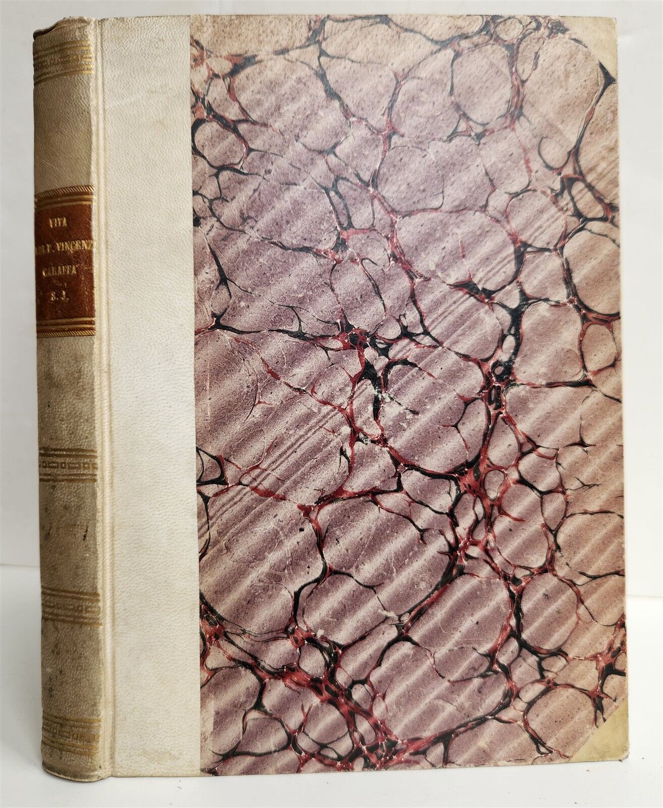 1651 DELLA VITA DEL P. VINCENZO CARAFA by DANIELLO BARTOLI antique
