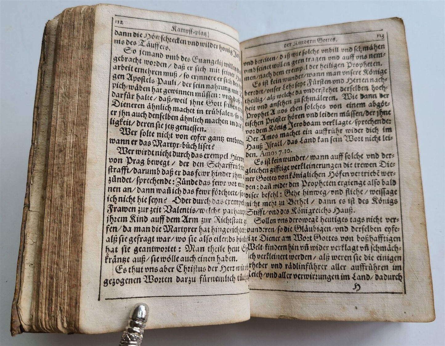 1623 WALDENSIAN CHRONICLE SWISS THEOLOGY & HISTORY antique vellum bound