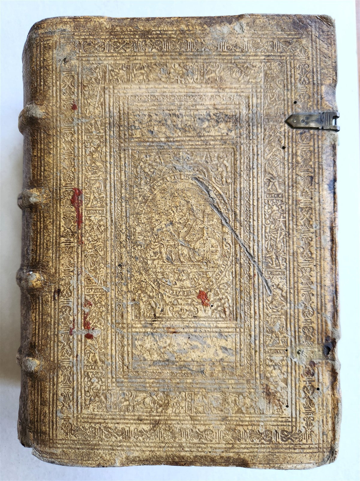 1578 BIBLE in LATIN OLD TESTAMENT ANTIQUE 16th CENTURY PIGSKIN BOUND L. OSIANDER