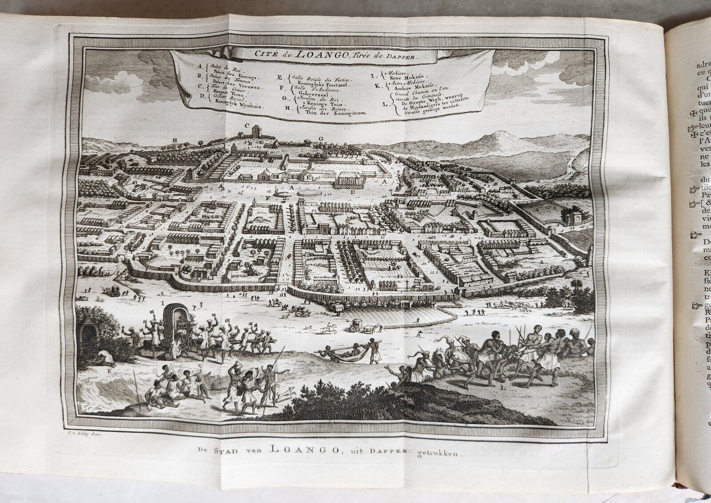 1748 TRAVELS TO AFRICA antique Histoire generale des voyages ILLUSTRATED Vol. 6