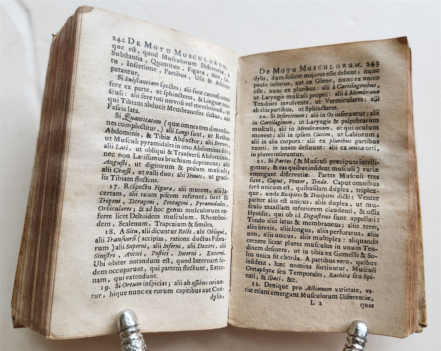 1681 Exercitationes de Oeconomica Animali antique VELLUM BINDING