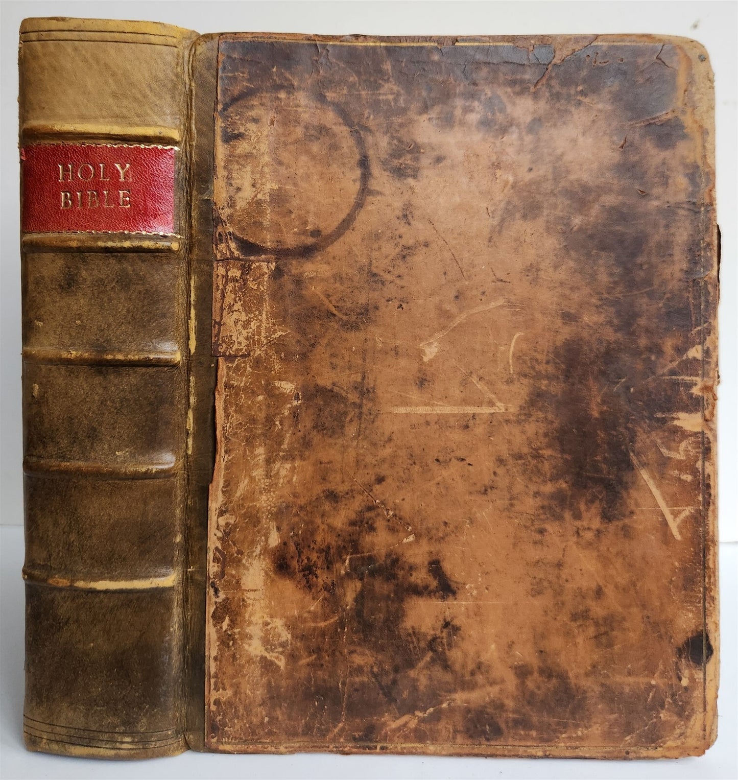 1649 BIBLE in ENGLISH OLD & NEW TESTAMENT antique London Company of Stationers