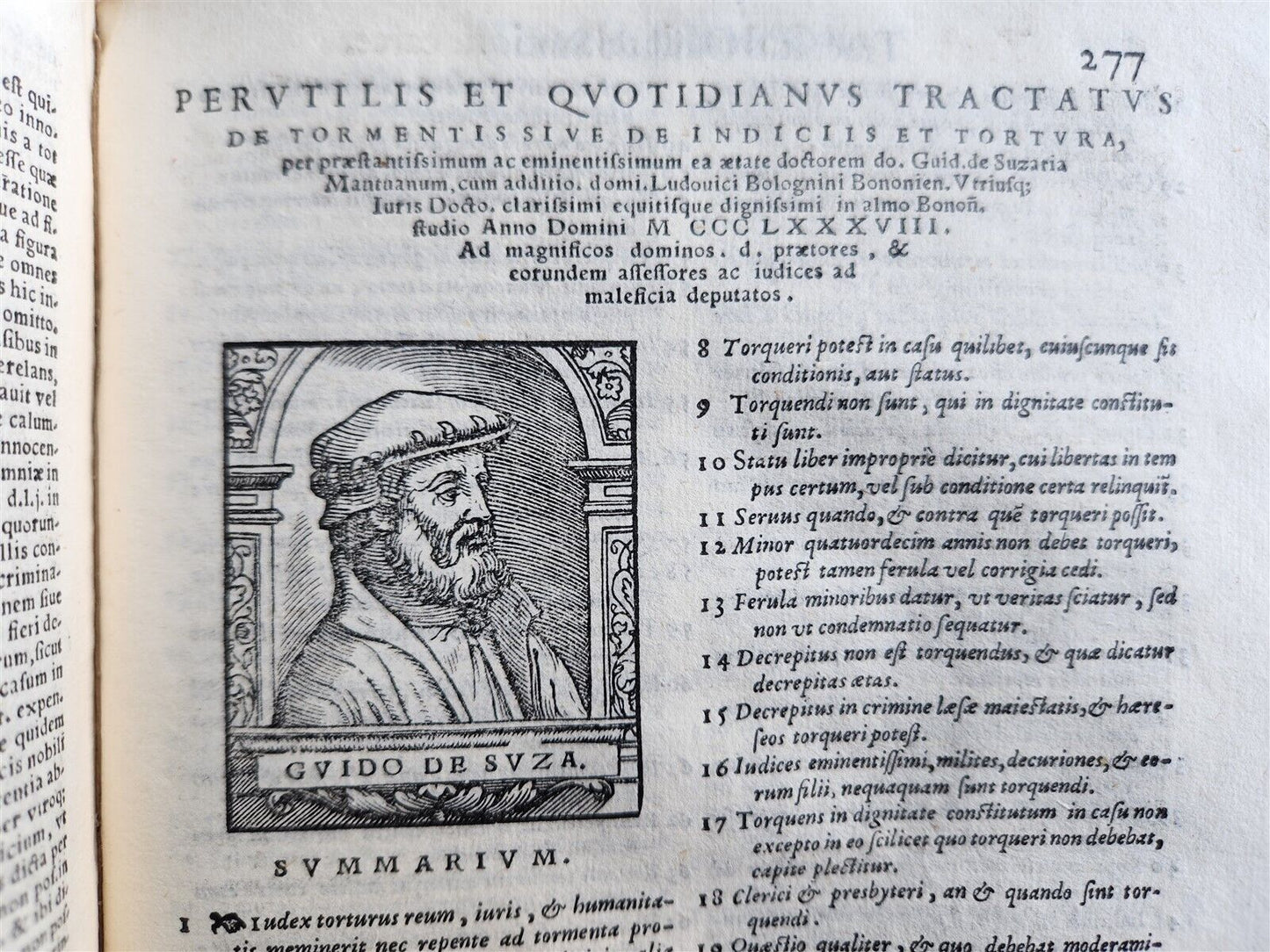 1563 ILLUSTRATED LAW BOOK by Giovanni Ziletti antique Vellum binding 16th CENT.