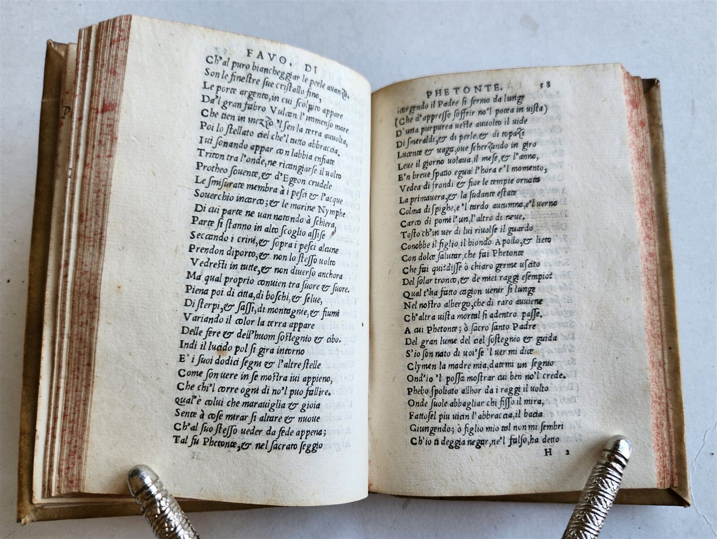 1533 POST-INCUNABULA OPERE TOSCANE DI LUIGI ALAMANNI antique VELLUM BOUND POETRY
