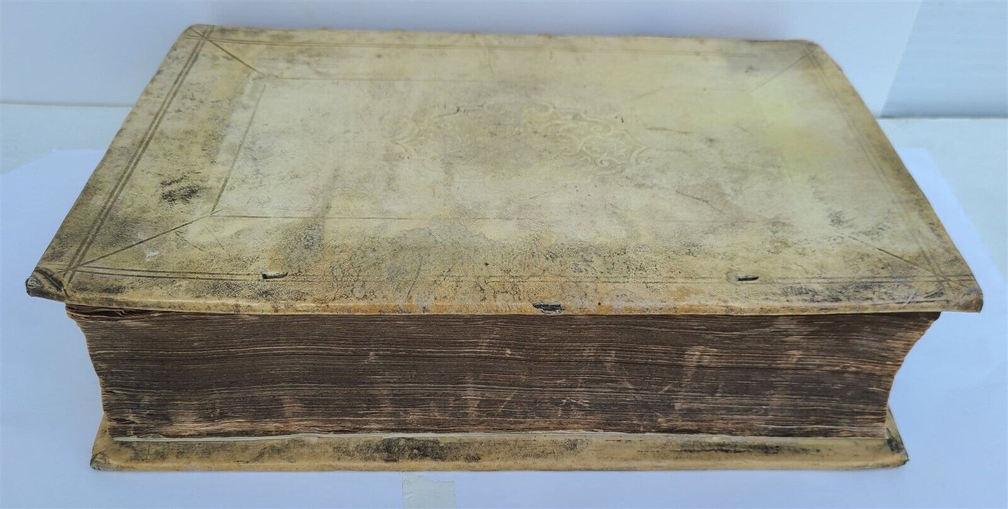1684 Protestantism antique VELLUM FOLIO Paestantium Eruditorum Virorum Epistolae