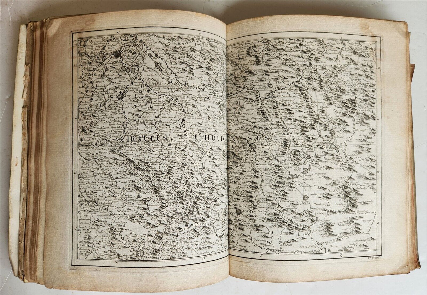1758 46 MAPS NOUVEAU THEATRE DE GUERRE ATLAS TOPOGRAPHIQUE ET MILITAIRE antique