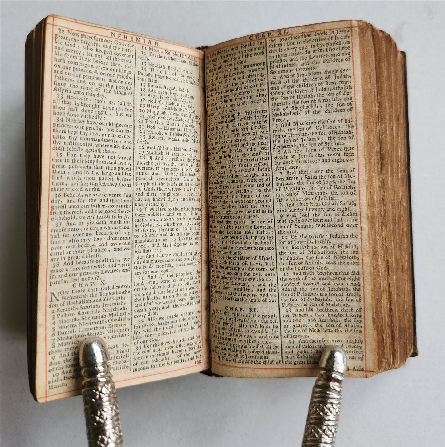 1653-54 BIBLE in ENGLISH antique Old & New Testament London: by John Field