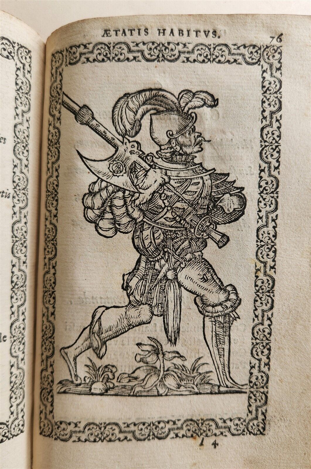 1572 FAMOUS COSTUME WORK Jacobi Sluperii antique ILLUSTRATED w/119 WOODCUTS RARE