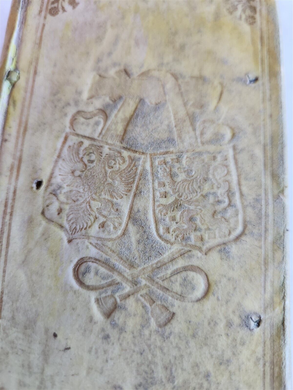 1666 NOAH'S ARK HISTORY of EMPIRES & KINGDOMS antique vellum bound