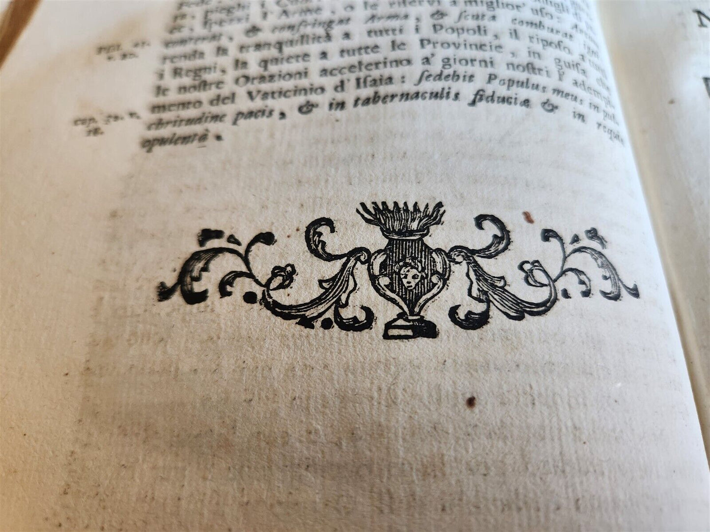 1739 OMELIE DETTE DA ALESSANDRO BORGIA antique RARE SERMONS